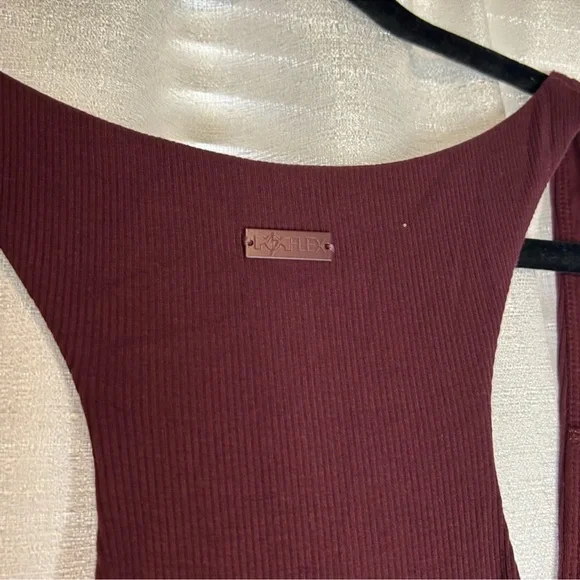 POPFLEX Go with the Flow Jumpsuit - Vineyard Wine MEDIUM - Picture 4 of 9